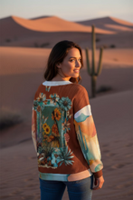 Load image into Gallery viewer, Colores de Mexico Fantasia Drop Shoulder Cardigan
