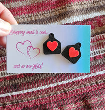 Load image into Gallery viewer, Bag of 25 -Boutique 3d Printed Package Inserts Cattle Tag Earrings Made in America
