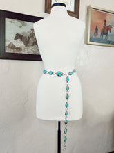 Load image into Gallery viewer, The Giddings Turquoise Belt
