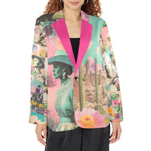 Load image into Gallery viewer, Baha Ranch Retro Pop Western Pop Cowgirl Blazer
