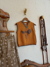 Load image into Gallery viewer, The Embroidered Big Hat Cowboy Sweater Vest
