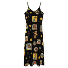 Load image into Gallery viewer, Vintage Cowgirl Collage Western Sun Dress
