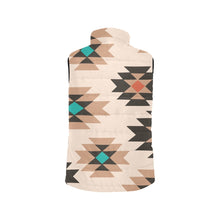 Load image into Gallery viewer, Tan Aztec Puffy Vest
