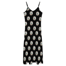 Load image into Gallery viewer, Turquoise Silver Concho Maxi Dress
