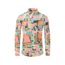 Load image into Gallery viewer, Baha Ranch Pop Western Collage Unisex Button Up Shirt
