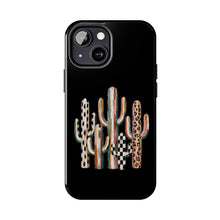 Load image into Gallery viewer, Boho Cactus Trio Phone Case | Tough Phone Case
