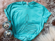 Load image into Gallery viewer, Boot Stitch - Graphic Top - Limited Edition Color - S &amp; 3XL left
