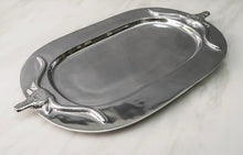 Load image into Gallery viewer, The Silver Bull Oval Platter
