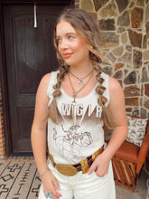 Load image into Gallery viewer, The Fast Horses Cowgirl Tank
