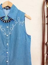Load image into Gallery viewer, The Dallas Days Denim Top
