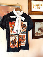 Load image into Gallery viewer, The Cowboy Posters T-Shirt
