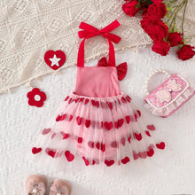 Load image into Gallery viewer, Kids Valentines Day Velvet Jumpsuit - Please read description
