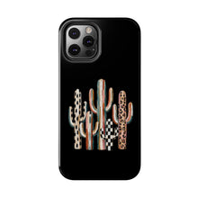 Load image into Gallery viewer, Boho Cactus Trio Phone Case | Tough Phone Case
