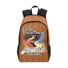 Load image into Gallery viewer, Rodeo is the Game Backpack
