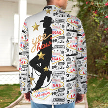 Load image into Gallery viewer, Yeehaw Cowboy Vegas Mens Western Blazer
