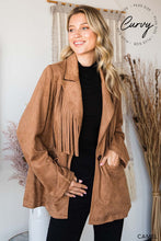 Load image into Gallery viewer, Calgary Fringe Blazer Plus Size
