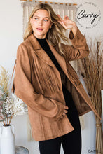 Load image into Gallery viewer, Calgary Fringe Blazer Plus Size
