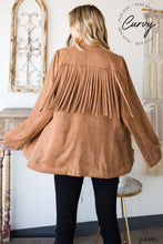 Load image into Gallery viewer, Calgary Fringe Blazer Plus Size
