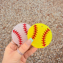 Load image into Gallery viewer, **Custom** Mini Softball Car Freshie
