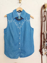 Load image into Gallery viewer, The Dallas Days Denim Top
