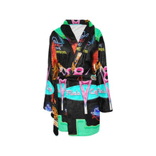 Load image into Gallery viewer, Vegas Neon Women&#39;s Western Bath Robe
