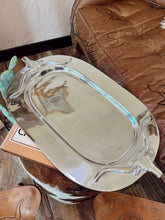 Load image into Gallery viewer, The Silver Bull Oval Platter
