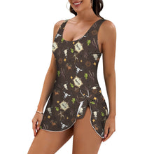 Load image into Gallery viewer, Get Western Skirted Swimsuit

