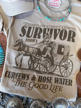 Load image into Gallery viewer, 1900's Survivor Graphic Tee

