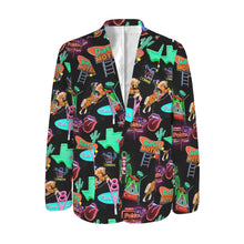 Load image into Gallery viewer, Vegas Neon Men&#39;s Western Blazer
