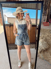 Load image into Gallery viewer, The Durango Denim Romper EXTRA SMALL
