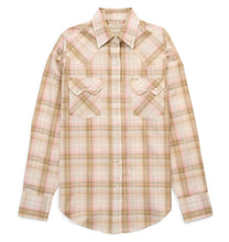 Load image into Gallery viewer, The Cowboygirl Buttermilk Plaid Granddaddy Snap Shirt
