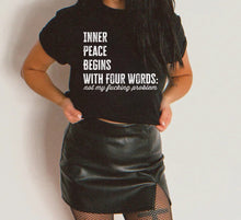 Load image into Gallery viewer, Not My Problem Graphic Tee
