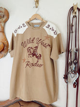 Load image into Gallery viewer, The Wild West Rodeo Embroidered T-Shirt Dress
