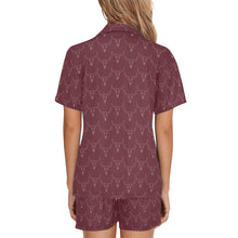 Load image into Gallery viewer, Longhorn Skull Women's Western Pajama Set
