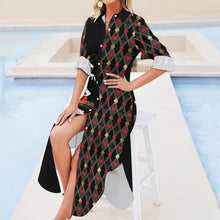 Load image into Gallery viewer, Vegas Rodeo Women&#39;s Western Duster Dress
