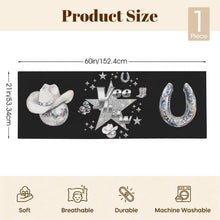 Load image into Gallery viewer, Baha Ranch Yeehaw Rhinestone Cowgirl Body Pillow Cover Made in America
