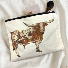 Load image into Gallery viewer, Longhorn Cosmetic Bag Pack of 5 Made in America

