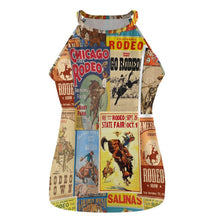 Load image into Gallery viewer, Baha Ranch New Vintage Rodeo Poster Tank Top
