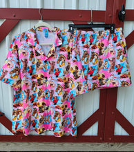 Load image into Gallery viewer, Vintage Cowgirl Collage Women&#39;s Western Pajama Set
