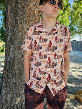 Load image into Gallery viewer, Desert Bison Men&#39;s Western Camp Shirt
