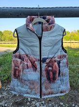 Load image into Gallery viewer, Highland Herd Women&#39;s Puffy Vest
