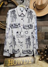 Load image into Gallery viewer, Ranch Life Unisex Western Button Up Shirt

