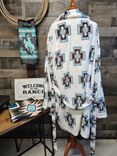 Load image into Gallery viewer, Southwestern Cross Women&#39;s Western Bath Robe
