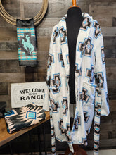 Load image into Gallery viewer, Southwestern Cross Women&#39;s Western Bath Robe
