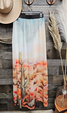 Load image into Gallery viewer, Watercolor Desert Beach Maxi Skirt
