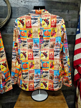 Load image into Gallery viewer, Men&#39;s Vintage Rodeo Poster Blazer
