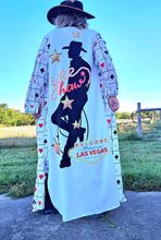 Load image into Gallery viewer, Viva Las Vegas Rodeo Women&#39;s Western Duster Dress
