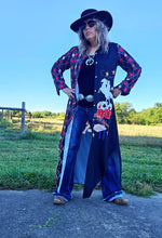 Load image into Gallery viewer, Vegas Rodeo Women&#39;s Western Duster Dress
