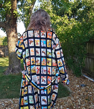 Load image into Gallery viewer, Vintage Cowboy Collage Western Robe
