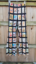 Load image into Gallery viewer, Vintage Cowboy Collage Western Flare Pants
